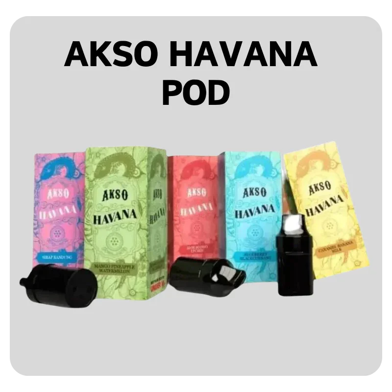 Akso Havana Refill Cartridge (5000 Puff) - Vape Singapore SG Vape