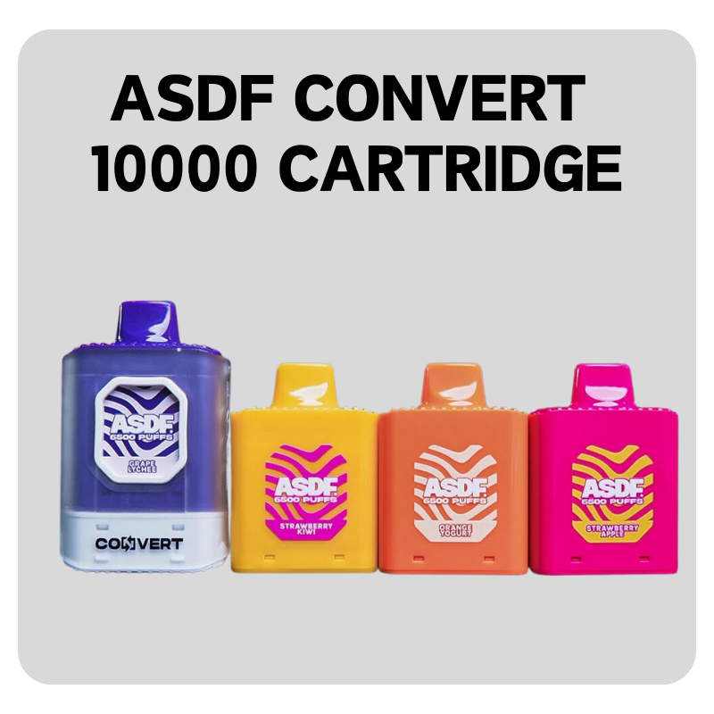 ASDF Convert 10,000 Puff (Prefilled Pod) - Vape Singapore SG Vape