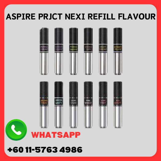 Aspire PRJCT Nexi Refill Flavour - Vape Singapore SG Vape