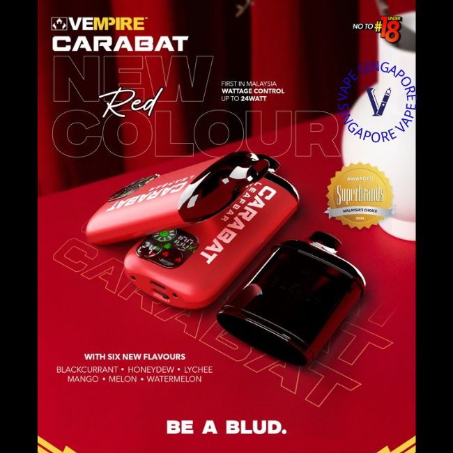Carabat Leafbar 15000 Puff Starter Kit Set - Vape Singapore SG Vape