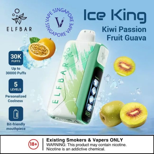 Elfbar Ice King 30000 Puffs - Vape Singapore SG Vape
