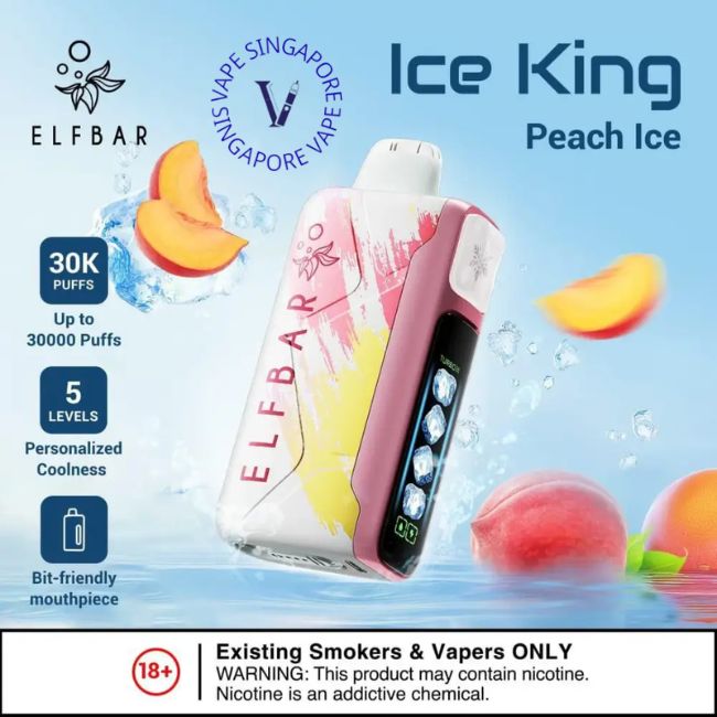 Elfbar Ice King 30000 Puffs - Vape Singapore SG Vape
