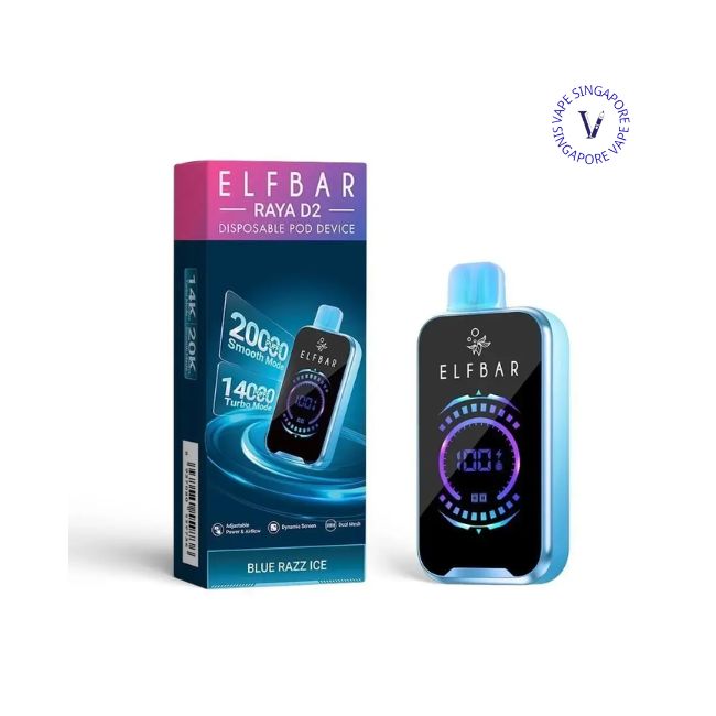 Elfbar Raya D2 20000 Puffs - Vape Singapore SG Vape