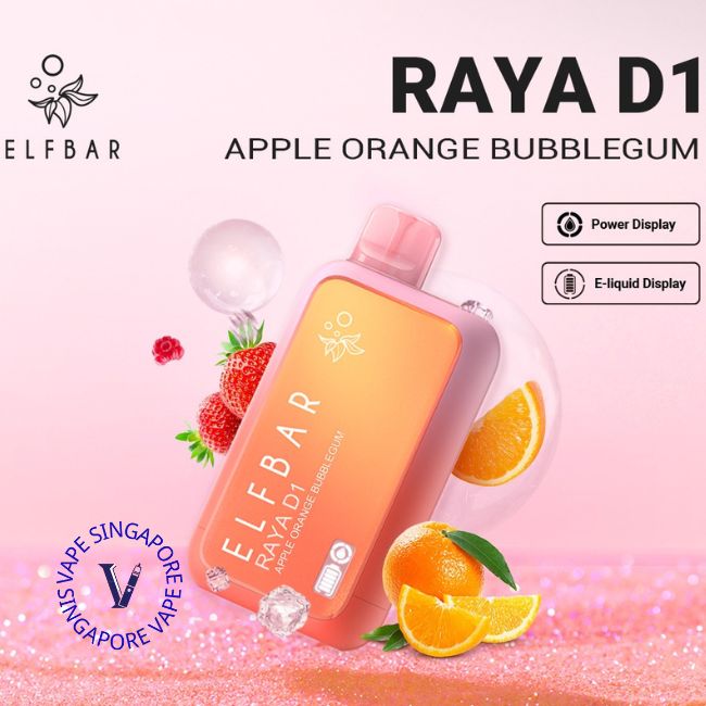 Elf bar Raya D1 13k Puff - Vape Singapore SG Vape