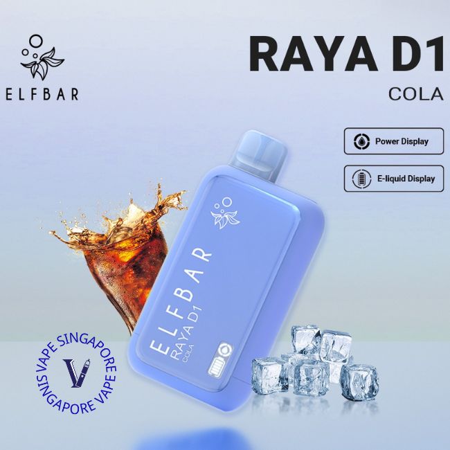 Elf bar Raya D1 13k Puff - Vape Singapore SG Vape