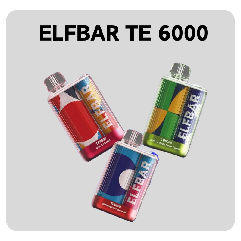 Elf Bar TE 6000 Puff (Elf Bar BC) - Vape Singapore SG Vape