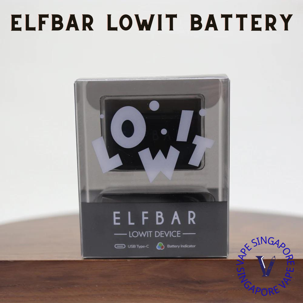 Elf Bar Lowit Device (Battery only) - Vape Singapore SG Vape