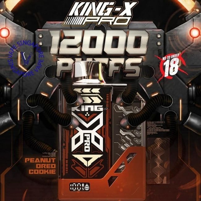 King X Pro 12000 Puff - Vape Singapore SG Vape
