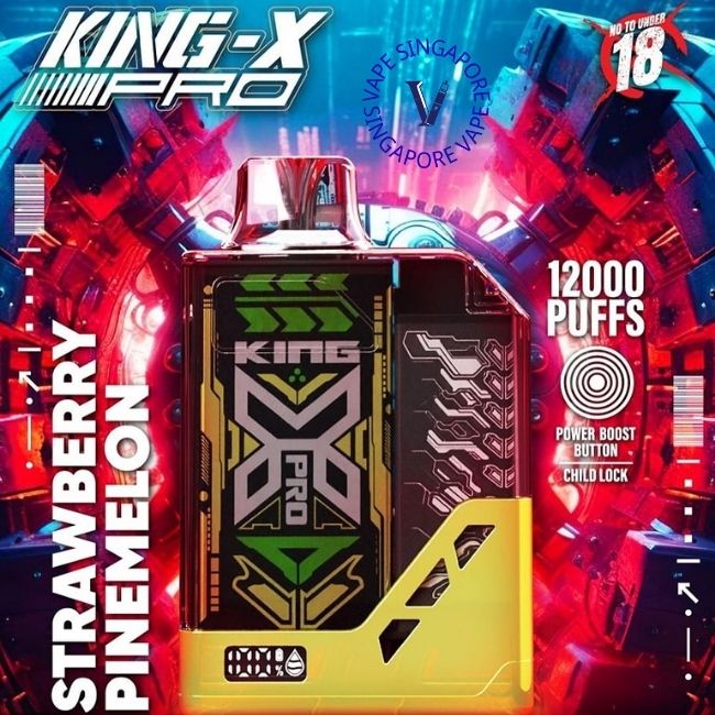King X Pro 12000 Puff - Vape Singapore SG Vape