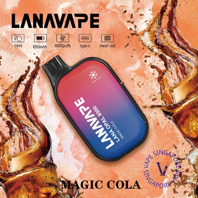 Lana Opal 8000 Puff - Vape Singapore SG Vape