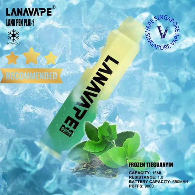 Lana Pen Plus 9000 Puff Ready Stock - Vape Singapore SG Vape