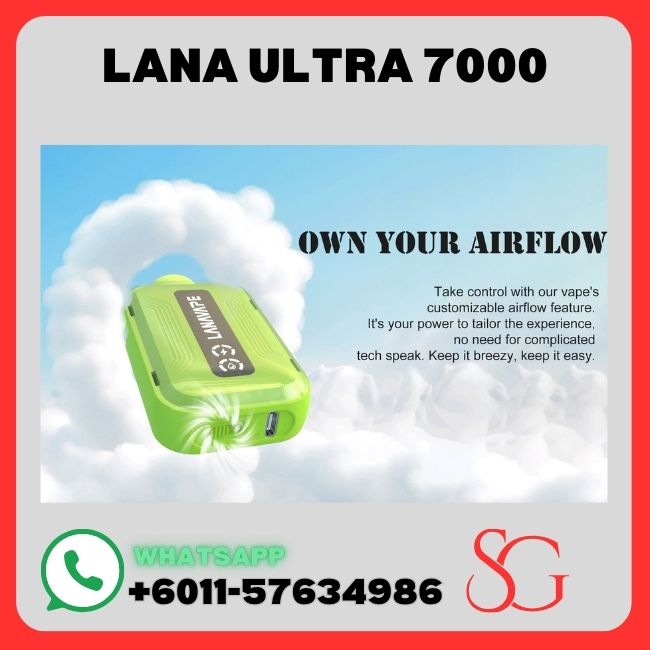 Lana Ultra 7000 Puff Vape - Vape Singapore SG Vape