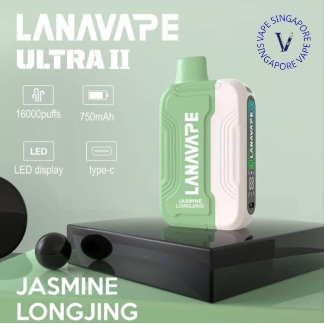 Lana Ultra II 16000 Puff (Starter Kit Set With Cartridge) - Vape Singapore SG Vape