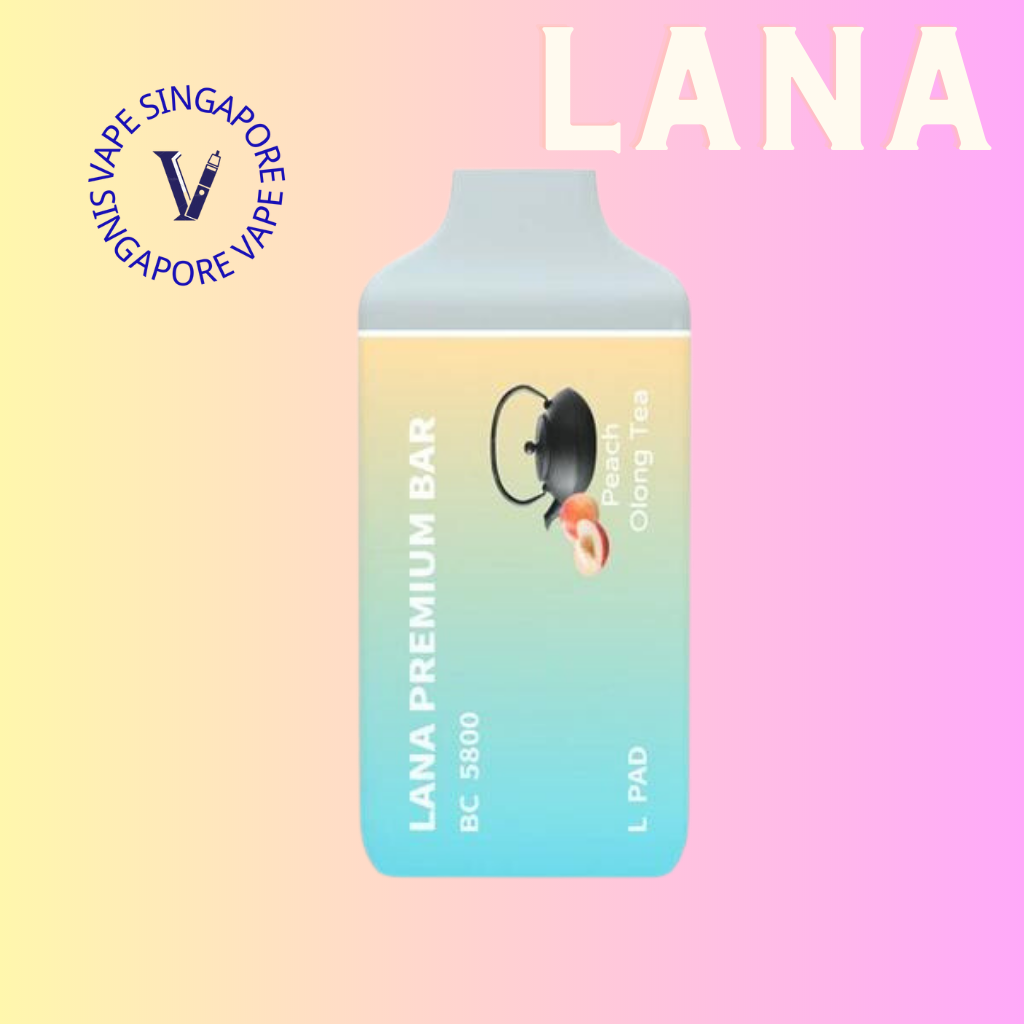 Lana Premium Bar 5800 puff disposable vape - Vape Singapore SG Vape