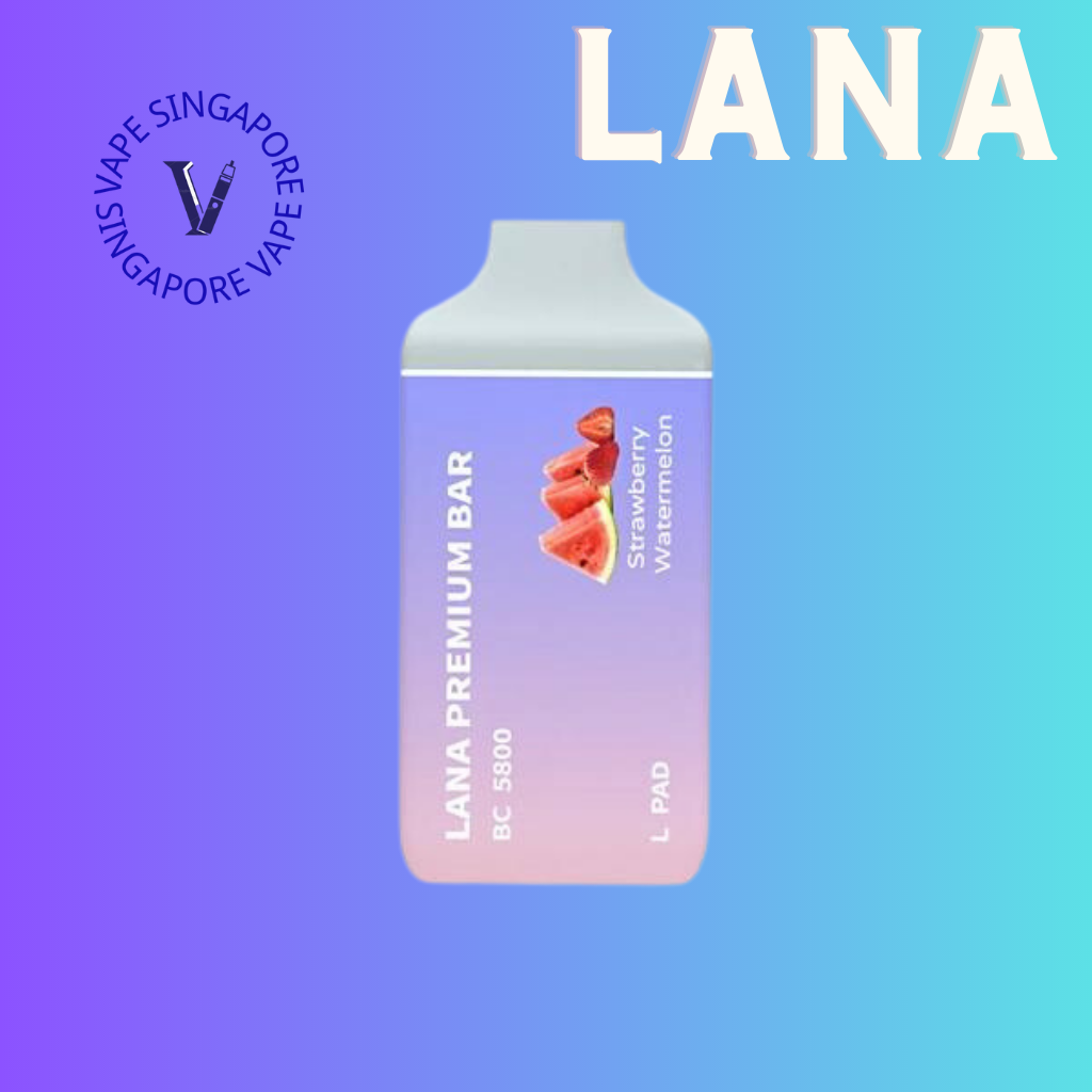 Lana Premium Bar 5800 puff disposable vape - Vape Singapore SG Vape