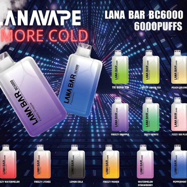 Lanabar bc 6000 puff - Vape Singapore SG Vape