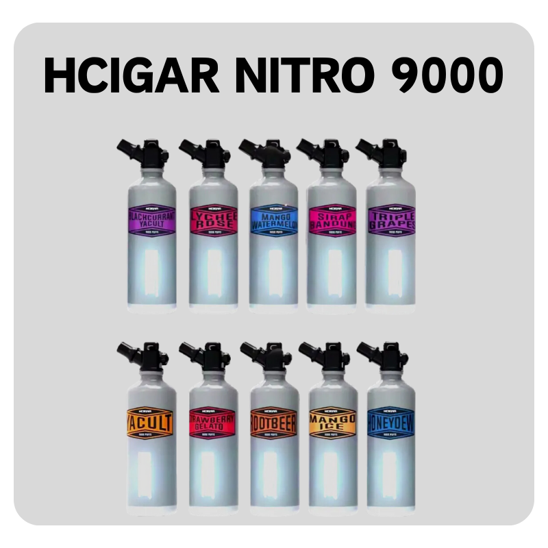 Hcigar Nitro 9000 Puff Disposable Vape - Vape Singapore SG Vape