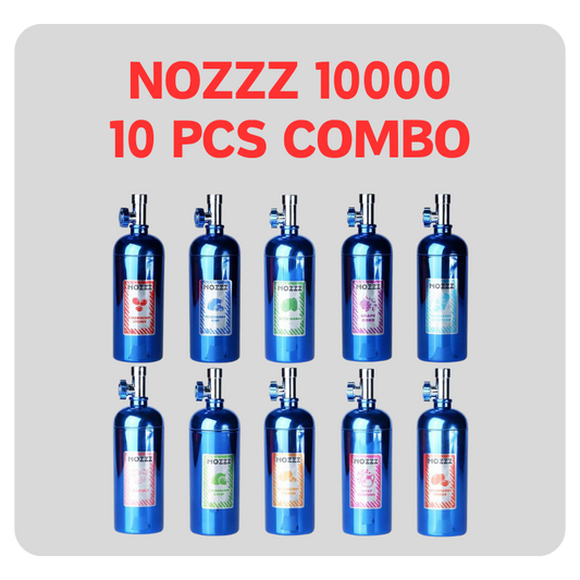 Nozzz 10,000 Puff 10 Pcs Combo - Vape Singapore SG Vape