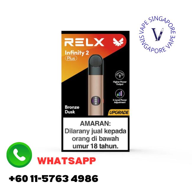 Relx Infinity 2 Plus Device - Vape Singapore SG Vape