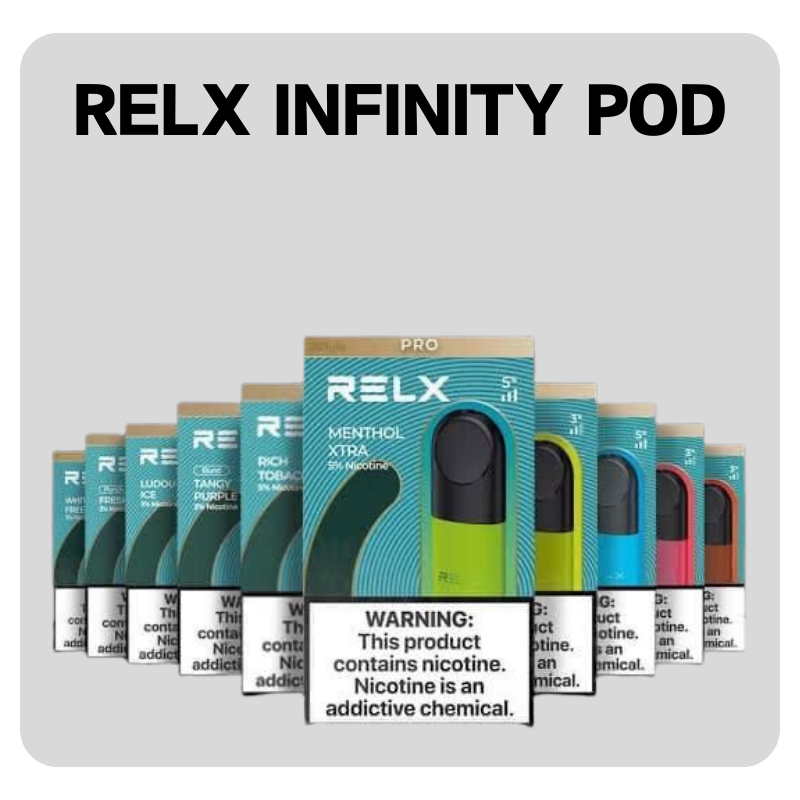 Relx Infinity Pod (3pcs) - Vape Singapore SG Vape