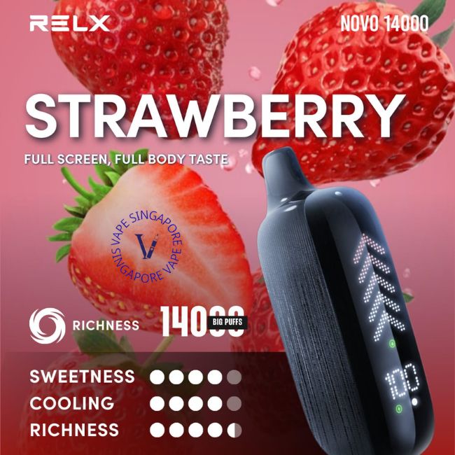 RELX Novo 14000 Puffs - Vape Singapore SG Vape