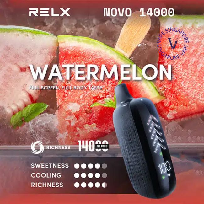 RELX Novo 14000 Puffs - Vape Singapore SG Vape