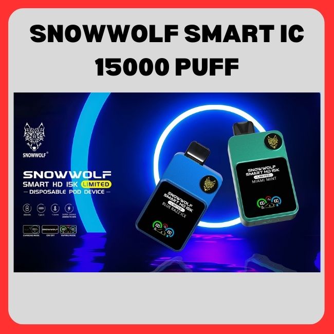 Snowwolf Smart IC 15000 Puff - Vape Singapore SG Vape