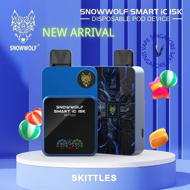 Snowwolf Smart IC 15000 Puff - Vape Singapore SG Vape