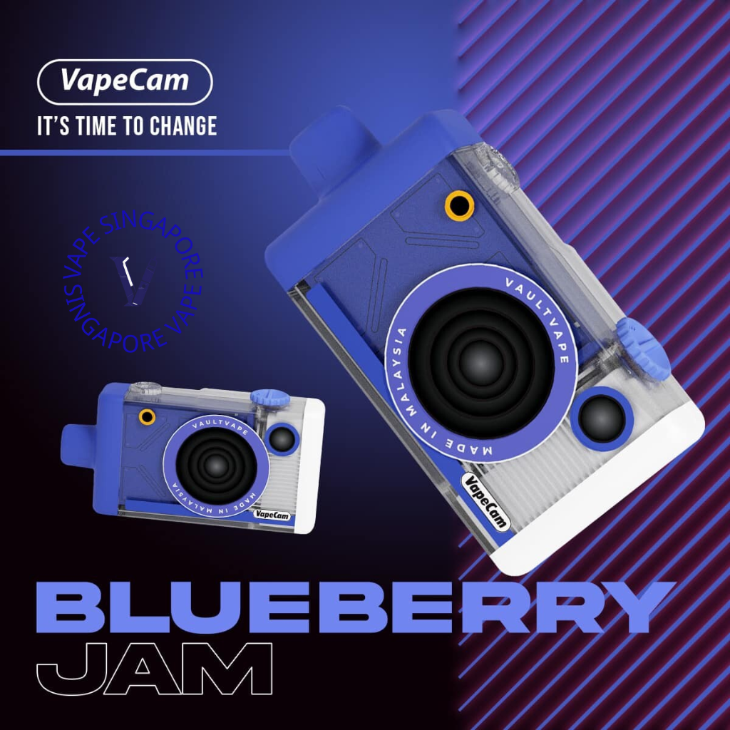 Vape Cam 12000 Puff (Cartridge) - Vape Singapore SG Vape