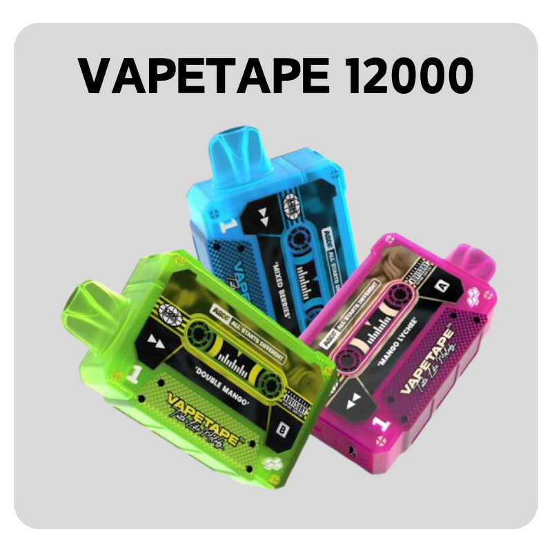 Vape Tape 12,000 puff disposable vape - Vape Singapore SG Vape