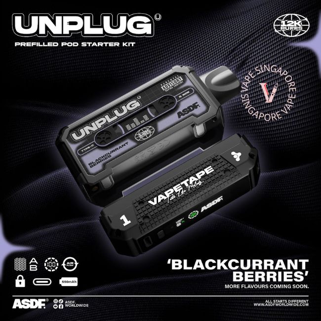 Vapetape Offgrid/Unplug Starter Kit 12000 Puff - Vape Singapore SG Vape