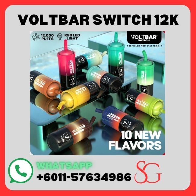 Voltbar Switch 12000 Puff Vape - Vape Singapore SG Vape